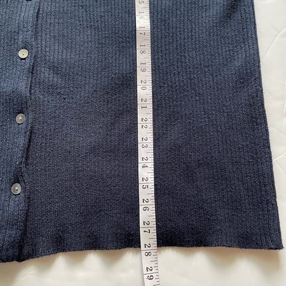 Liz Claiborne Women Plus Size Sweater Blouse Navy Blue Red Striped  2X, NEW! - Picture 11 of 11